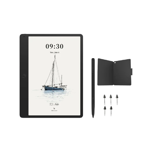 【TCL】NXTPAPER NOTE A1智慧筆記本 護眼 真實紙感 A1電子筆記本+翻蓋皮套組合(附專用手寫筆+替換筆尖5入)