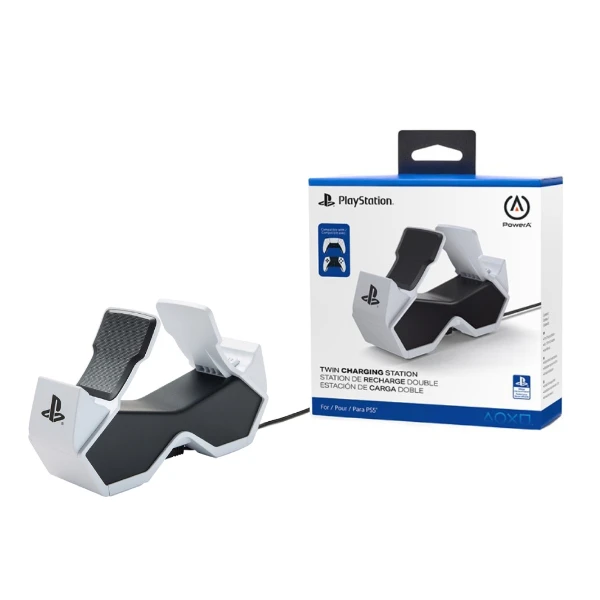 【PowerA】PS5 雙手把充電座 (台灣公司貨 SONY 官方授權)