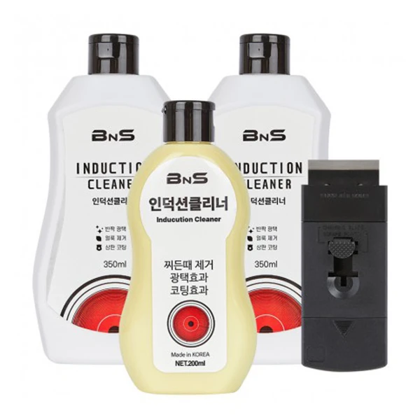 韓國BNS 重油頑垢奈米廚房專用清潔劑豪華組+刮刀(單盒)