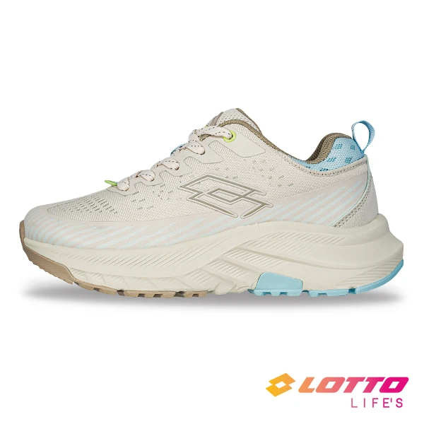 【LOTTO】女 寬楦 野徒CT-360 防潑水越野跑鞋(燕麥-LT6AWR5361)
