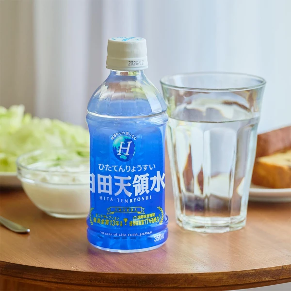 【日田天領水】非人工純天然氫礦泉水 350mL(350mL/24入/箱)