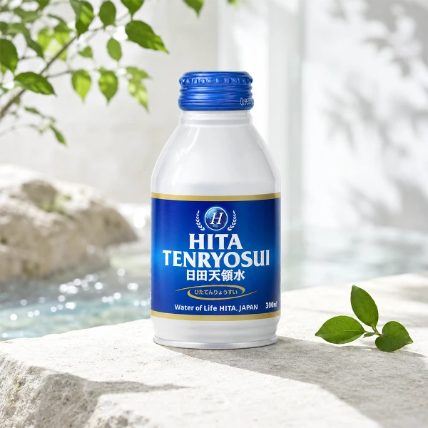 【日田天領水】非人工純天然氫礦泉水 (精品鋁罐) (300mL/24入/箱)