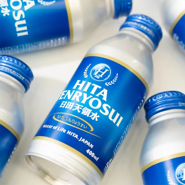 【日田天領水】非人工純天然氫礦泉水 (精品鋁罐) (400mL/24入/箱)