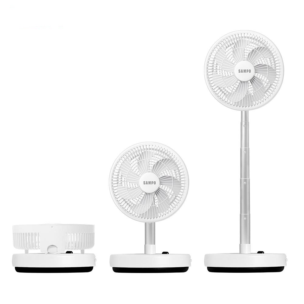 【SAMPO 聲寶】10吋微電腦摺疊遙控循環扇 電風扇 折疊電扇(SK-KP10UD)