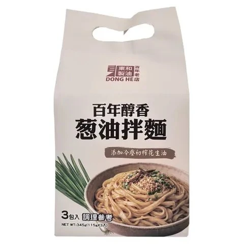 【東和製油】百年醇香蔥油拌麵(115g*3入)