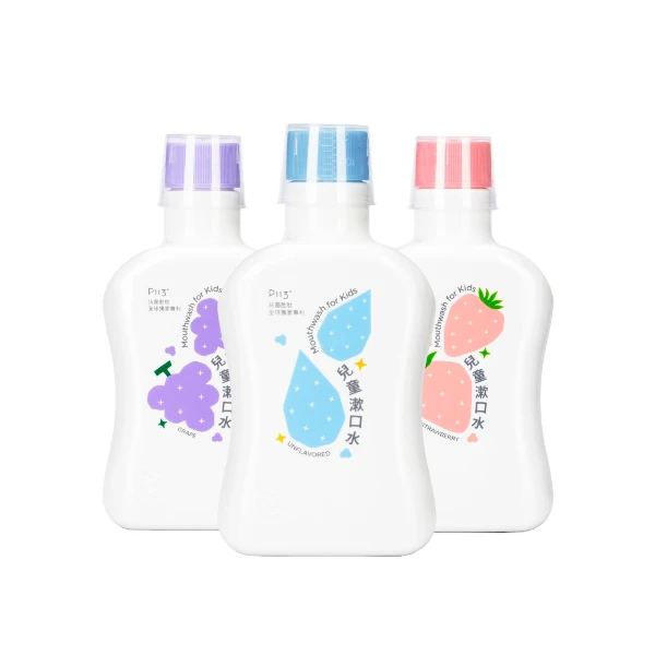 【oh care 歐克威爾】兒童漱口水350mlX1入 葡萄/草莓/原味(獨家專利P113+抗菌成份/食品級配方/無酒精)