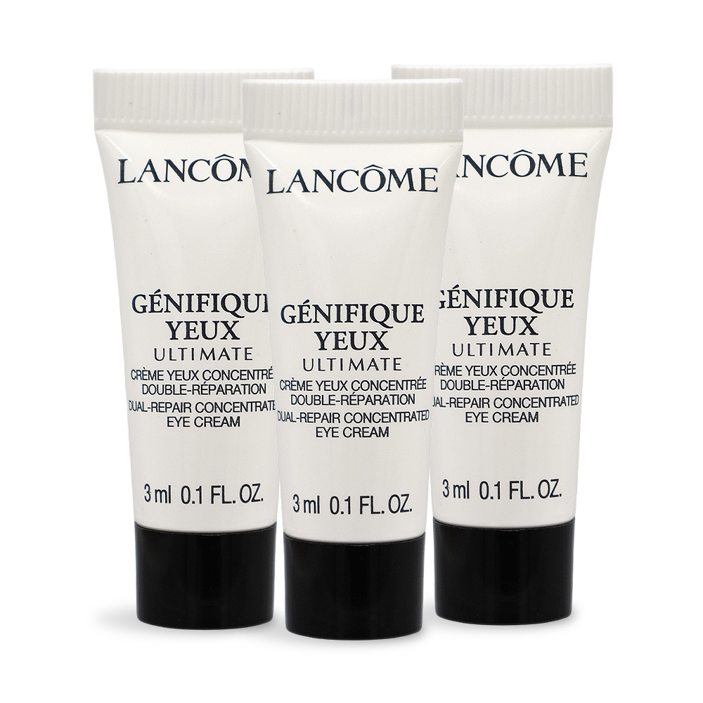 【LANCOME 蘭蔻】超極限肌因撫紋眼霜 3ml*3(公司貨)
