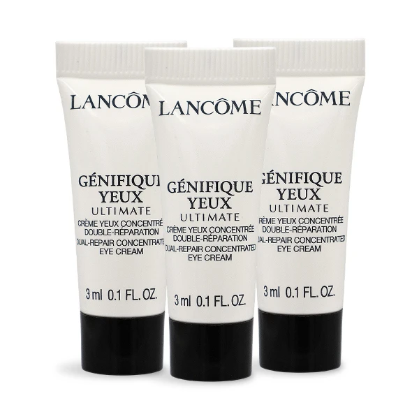 【LANCOME 蘭蔻】超極限肌因撫紋眼霜 3ml*3(公司貨)