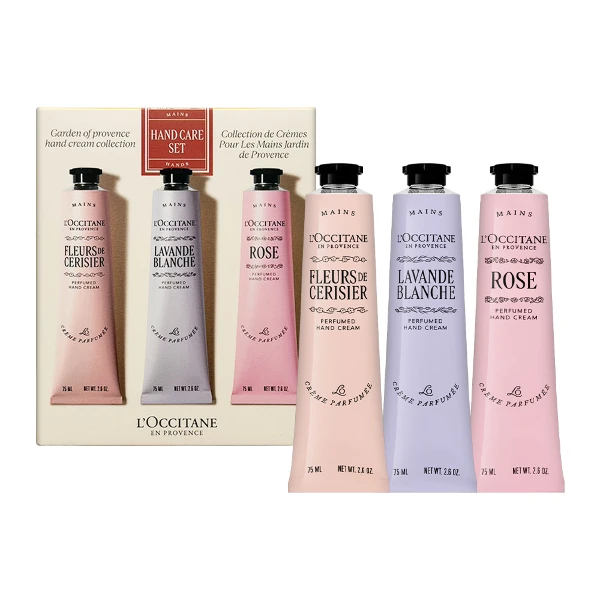 【L'Occitane 歐舒丹】普羅旺斯護手霜三件組 75ml*3(航空版)