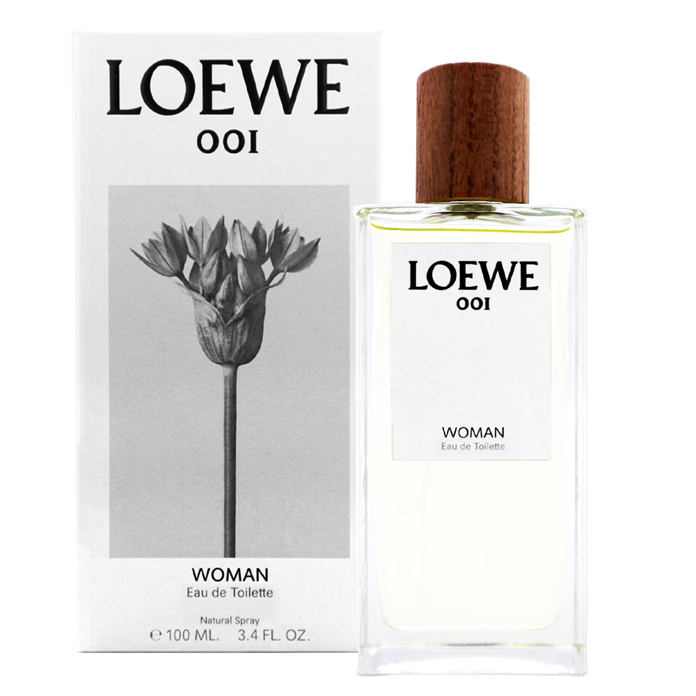 【LOEWE】001 Woman 女性淡香水 100ml(航空版)