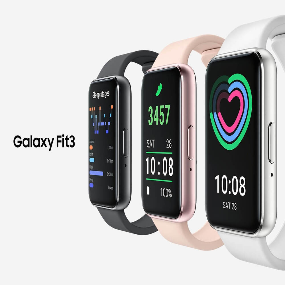 【SAMSUNG 三星】Galaxy Fit3 健康智慧手環(R390)