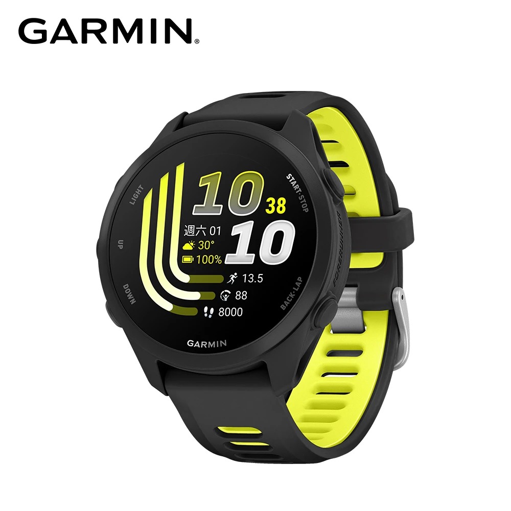【GARMIN】Forerunner 170 GPS智慧跑錶《極致黑》(展現你的跑者身分)