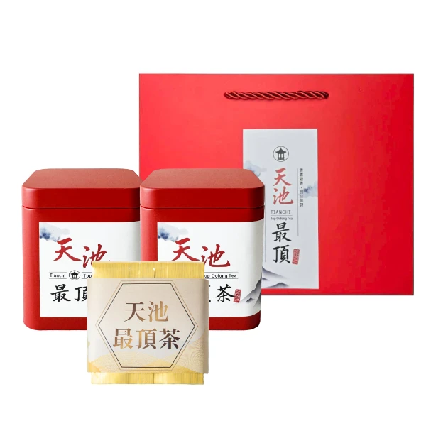 【茶曉得】天池最頂茶 75g*2包(附鐵罐；提袋裝)