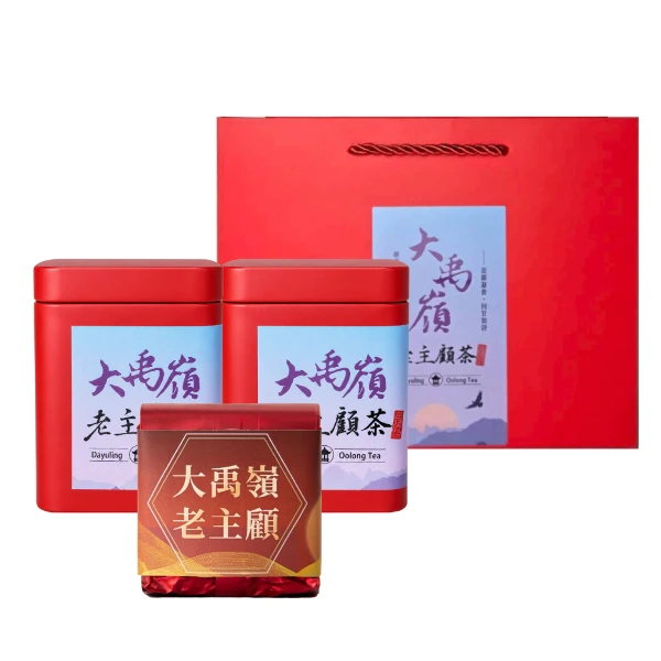 【茶曉得】大禹嶺老主顧茶 75g*2包(附鐵罐；提袋裝)