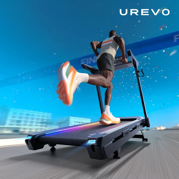 【UREVO】URTM044 CyberMega Smart 大字幕馬拉松跑步機 (一件)
