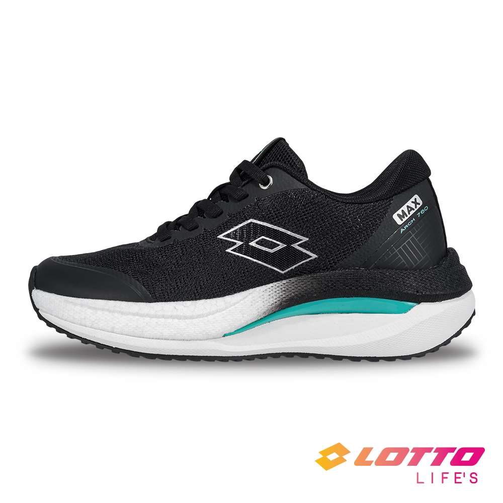 【LOTTO】女 ARCH760 MAX弓跑鞋(黑-LT5AWR9570)