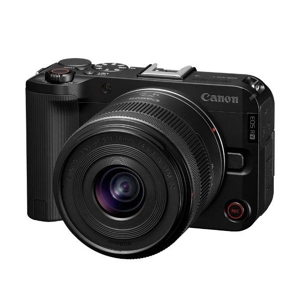 【Canon 佳能】EOS R50V + RF-S 14-30mm F4-6.3 IS STM PZ 變焦鏡組--公司貨/黑色(一入)