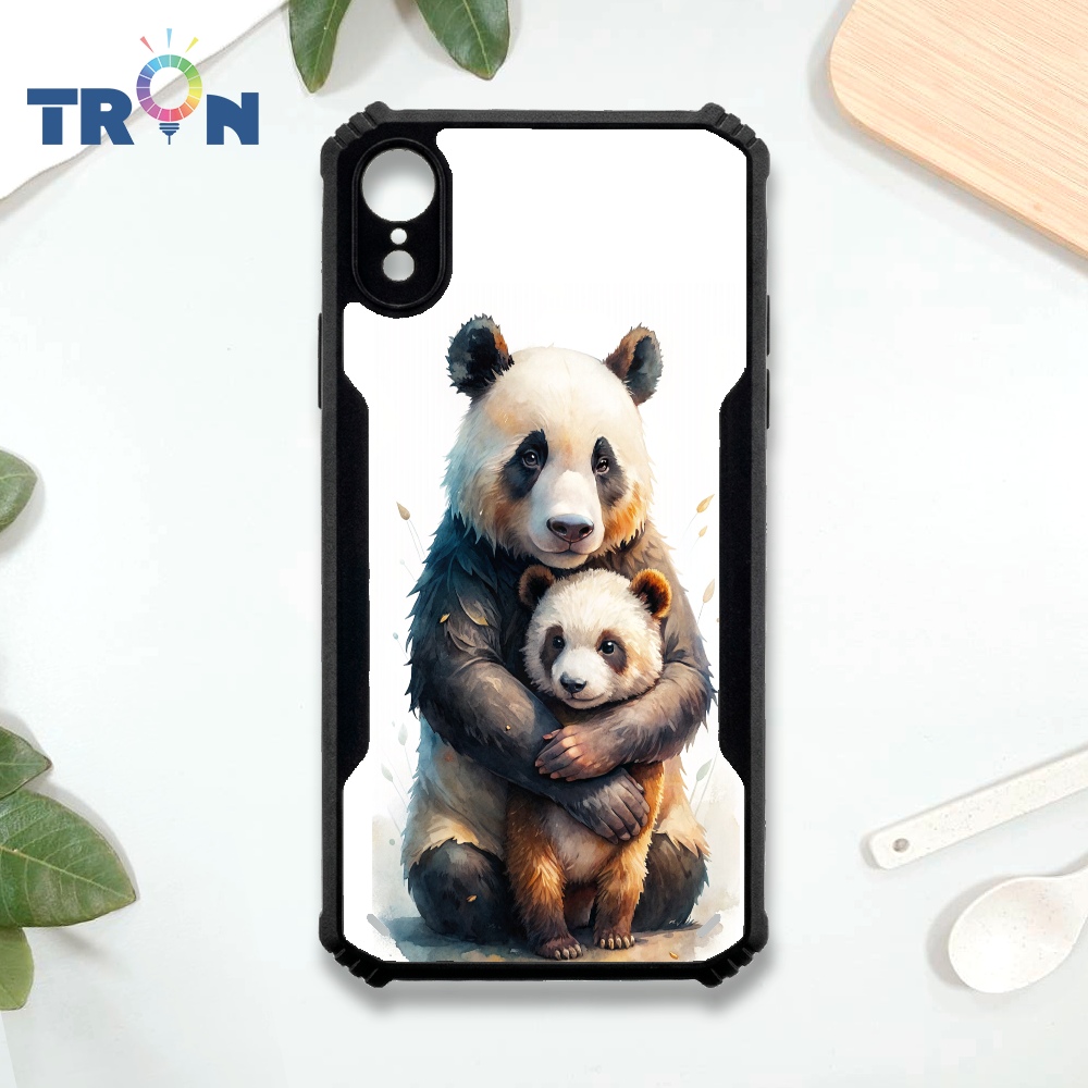 【TRON 創】iPhone XR 大小動物們 四角防摔 機甲殼 軟硬殼 手機殼(1入)