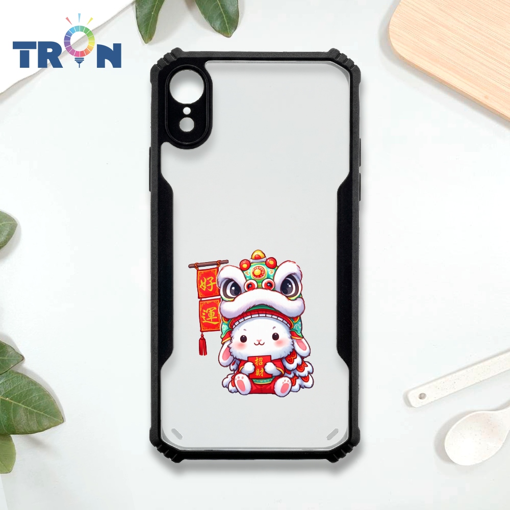 【TRON 創】iPhone XR 吉祥招財動物 四角防摔 機甲殼 軟硬殼 手機殼(1入)