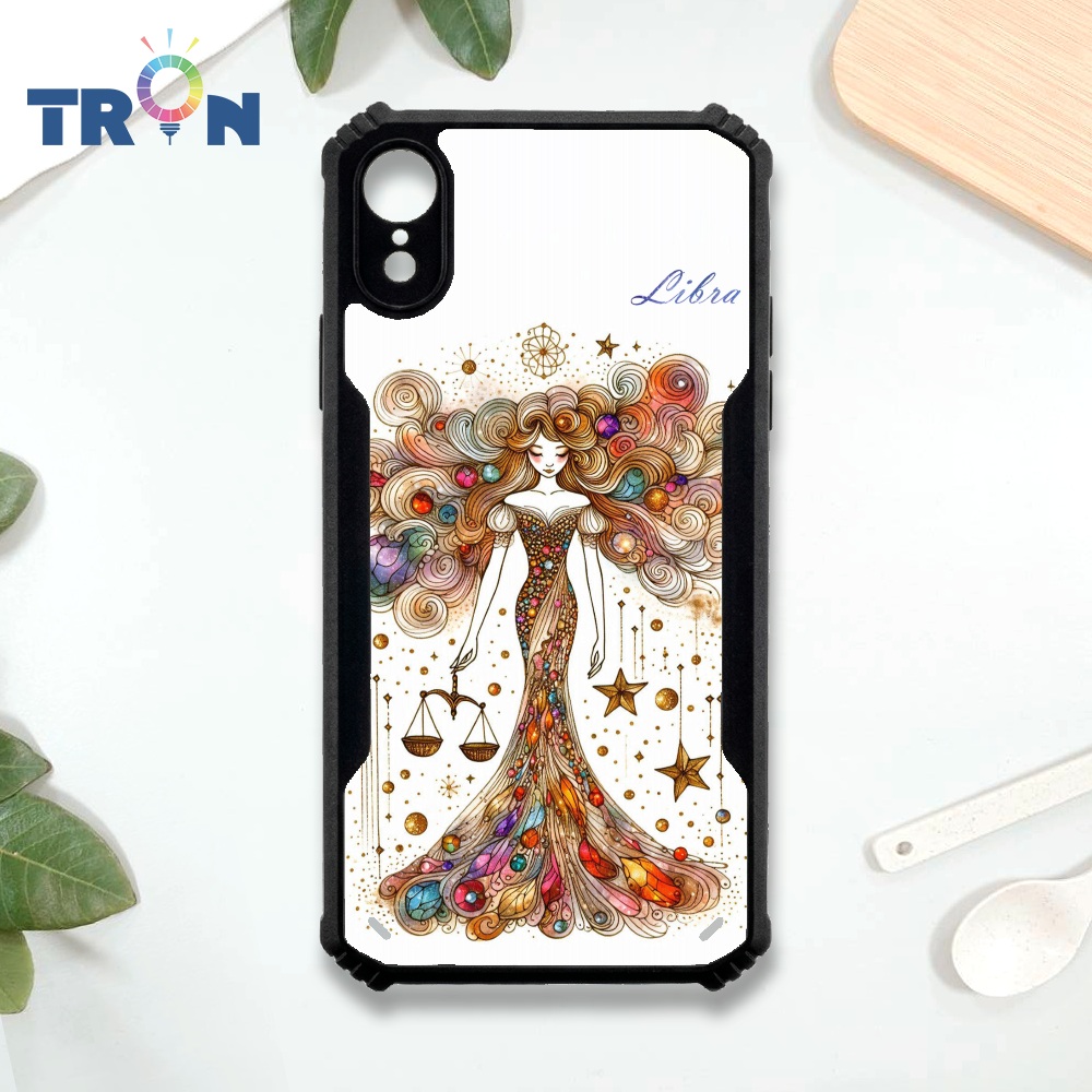 【TRON 創】iPhone XR 奇幻國度星座 四角防摔 機甲殼 軟硬殼 手機殼(1入)