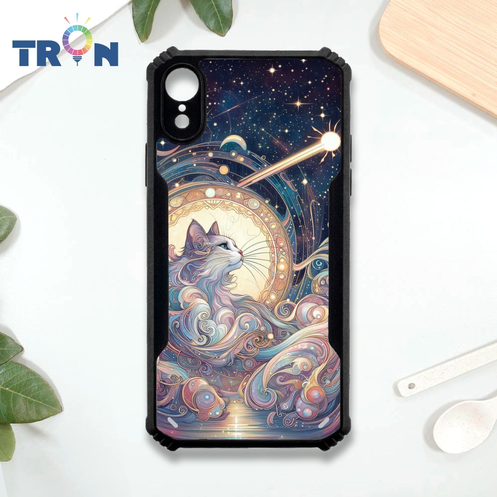 【TRON 創】iPhone XR 流星的邂逅 四角防摔 機甲殼 軟硬殼 手機殼(1入)