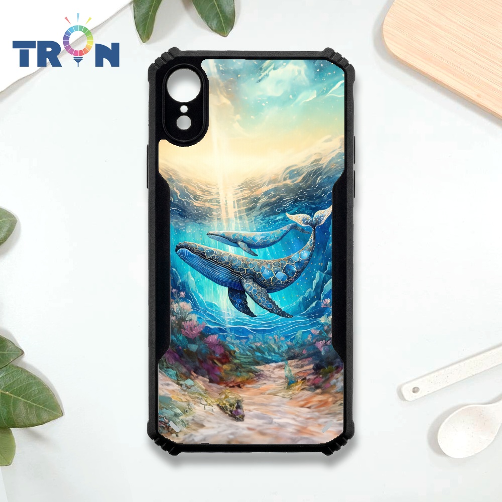 【TRON 創】iPhone XR 海洋總動員 四角防摔 機甲殼 軟硬殼 手機殼(1入)