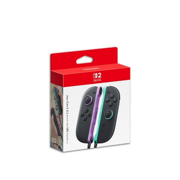 Nintendo 任天堂】Switch 2 Joy-Con (紅藍) + NS2 玻璃保護貼(套組 