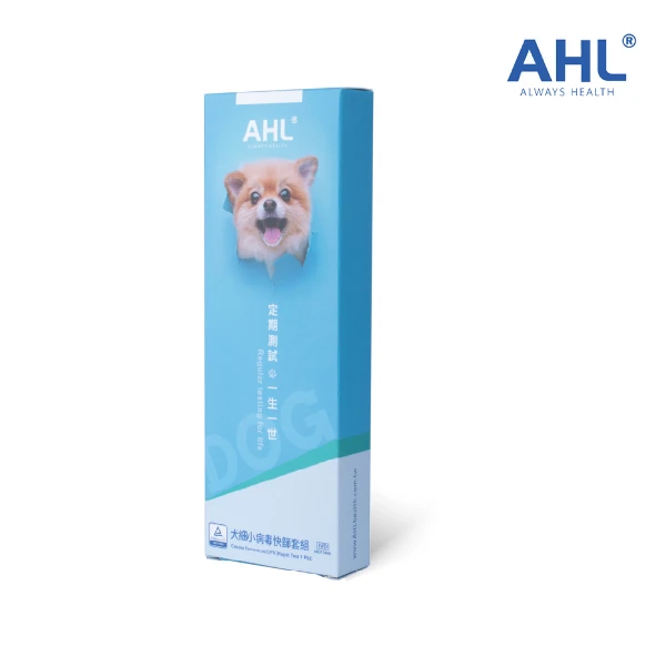 【蘑菇生技】AHL犬細小病毒快篩檢測套組(1片裝)