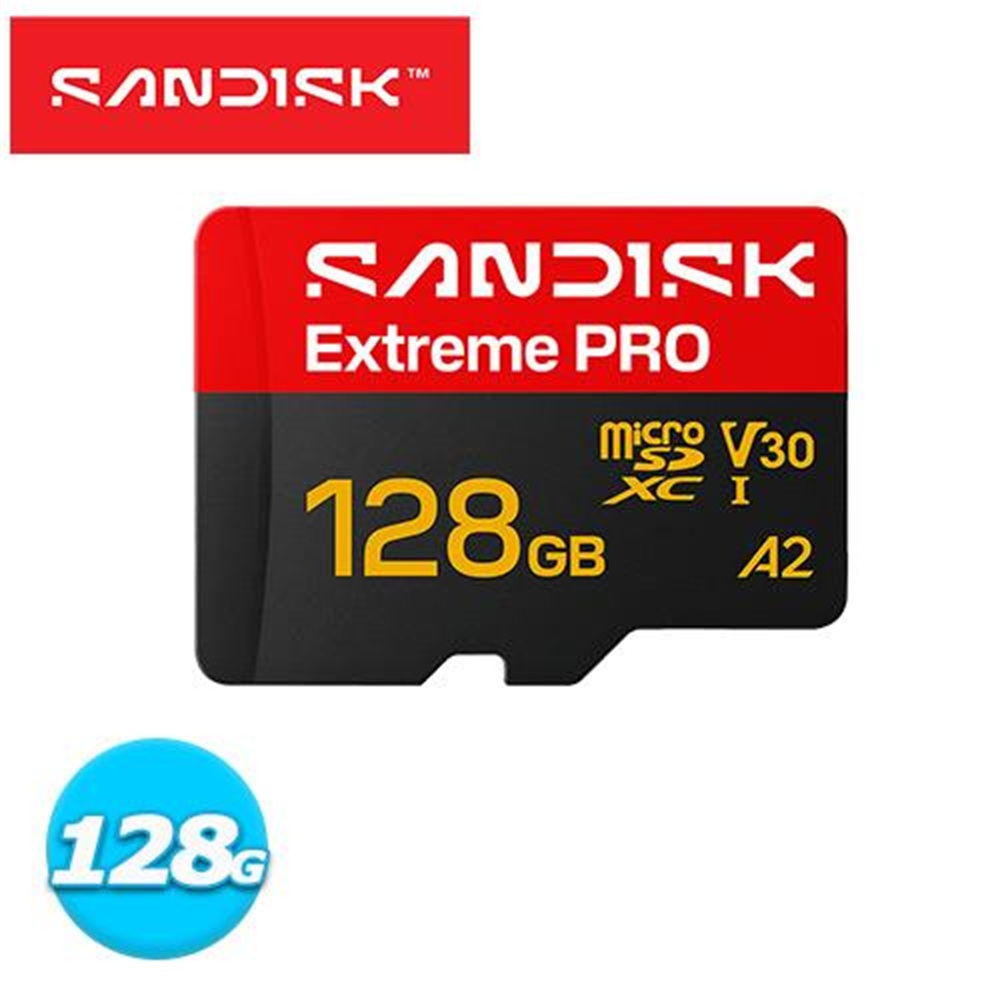【SanDisk】SANDISK Extreme PRO microSD UHS-I 128G 記憶卡(SANDISK Extreme PRO microSD UHS-I 128G 記憶卡)