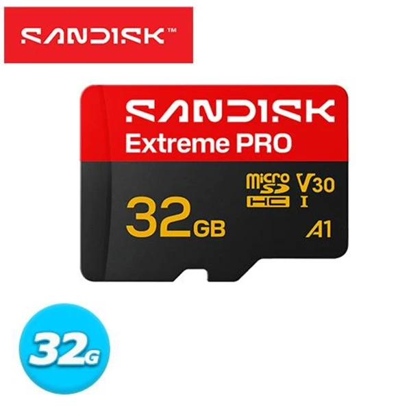 【SanDisk】SANDISK Extreme PRO microSD UHS-I 32GB 記憶卡(SANDISK Extreme PRO microSD UHS-I 32GB 記憶卡)