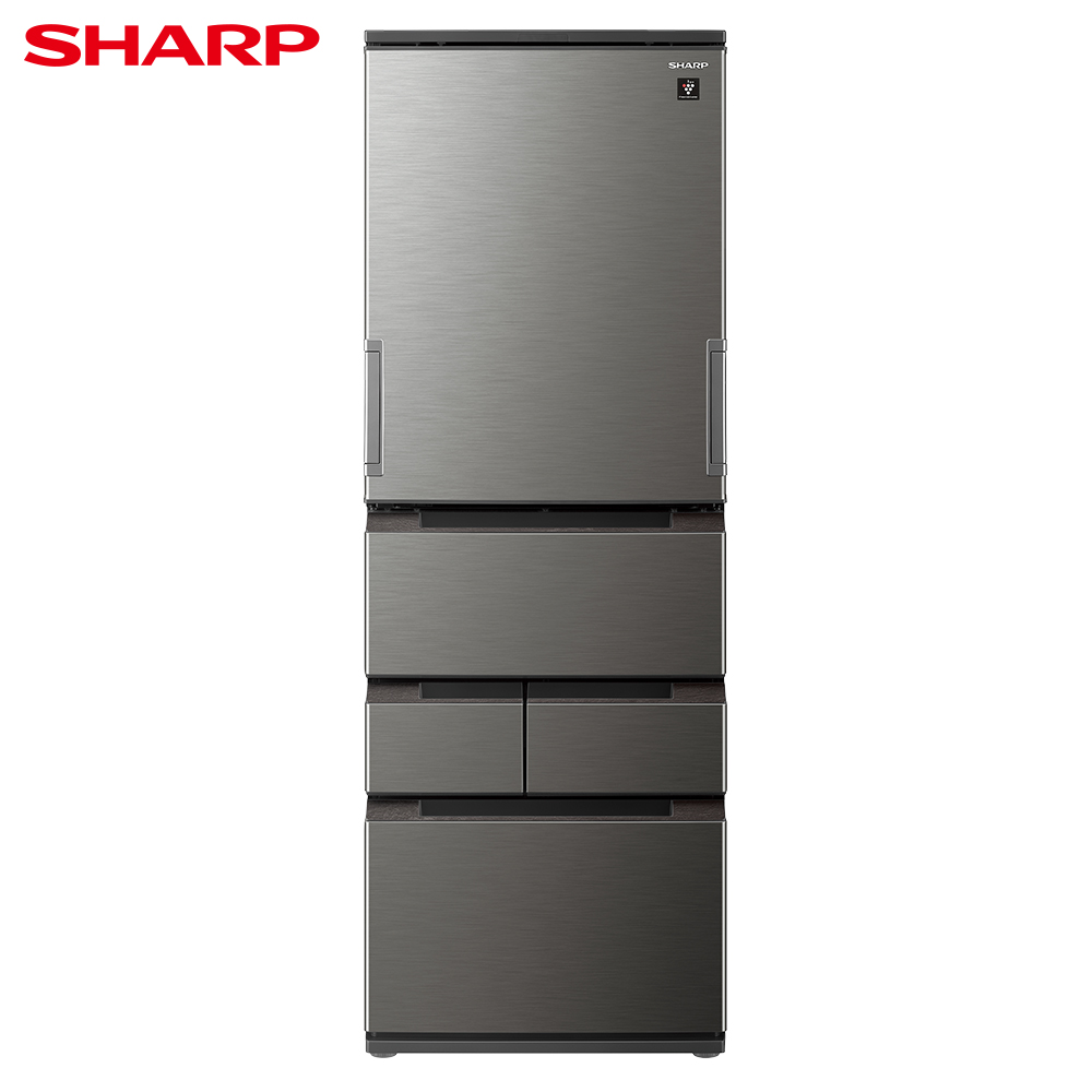 【SHARP 夏普】457公升1級變頻左右開任意門自動除菌冰箱(尊爵灰)/(典雅白)任選(SJ-PW46KT-H/SH-SJ-PW46KT-W)