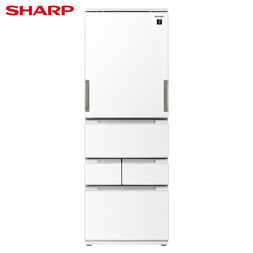 S❇ SHARP 夏普】457公升1級變頻左右開任意門自動除菌冰箱(尊爵灰)/(典雅白