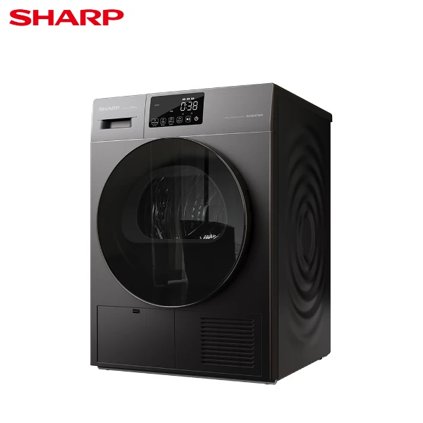 【SHARP 夏普】烘布郎10KG熱泵式滾筒乾衣機(KD-FKH10DT)
