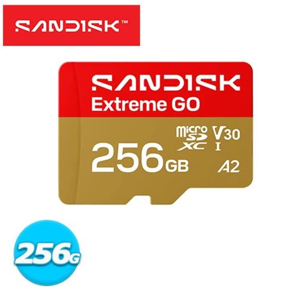 【SanDisk】SANDISK Extreme GO microSD UHS-I 256GB 記憶卡(SANDISK Extreme GO microSD UHS-I 256GB 記憶卡)