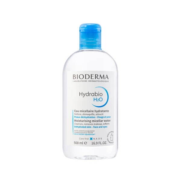 【BIODERMA】保濕水潤潔膚液(500ml) 藍色(國際航空版)