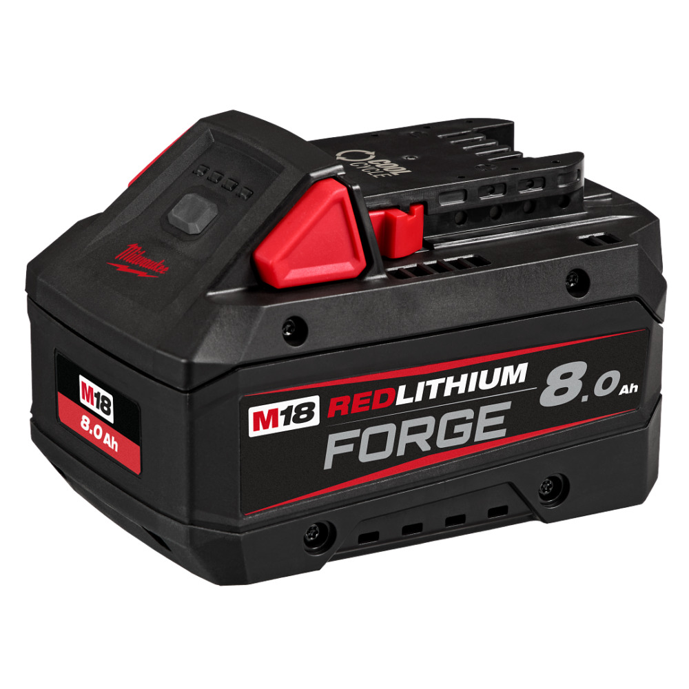 【Milwaukee】18V高輸出鋰電池8.0 Ah(M18FB8)