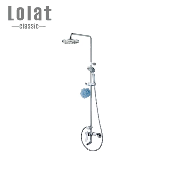 【LOLAT】LOLAT 羅力人氣熱銷款 大出水量花灑沐浴水龍頭(SNN1353K)(1組)