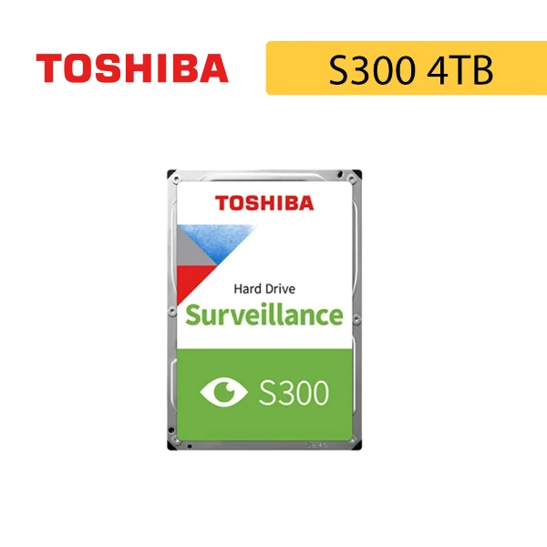 【TOSHIBA 東芝】S300 4TB 3.5吋 5400轉 128MB AV影音監控內接硬碟(HDWT840UZSVA)