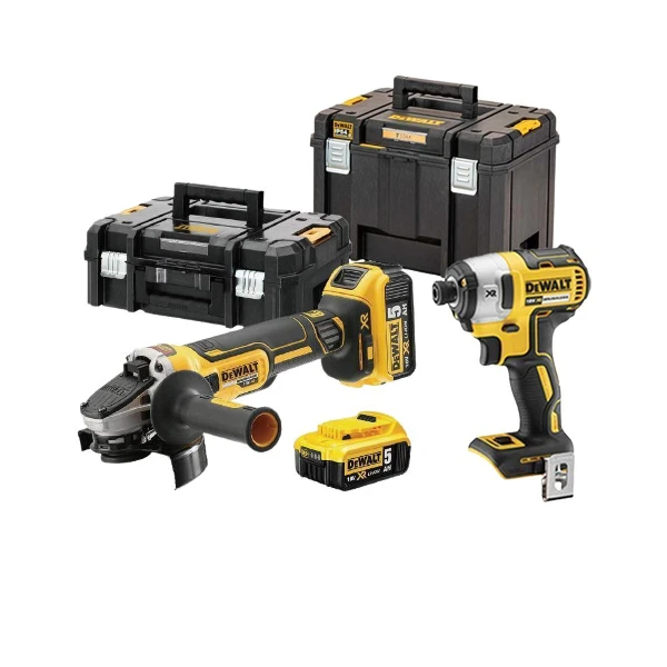【DEWALT】超值優惠組合(DCG405P2+DCF887N)