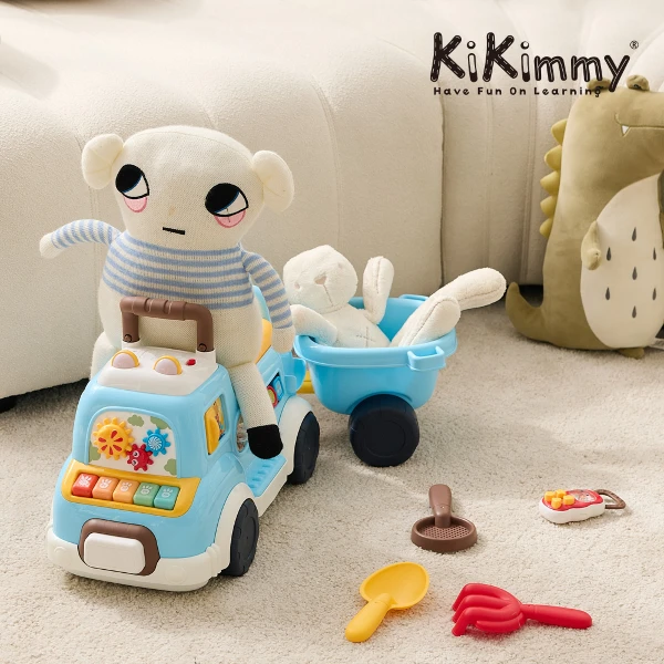 【Kikimmy】   All In One 聲光益智嚕嚕車( H1304)