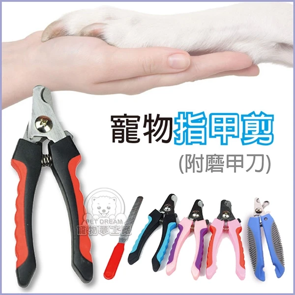【寵物夢工廠】寵物指甲剪 附磨甲刀 寵物剪刀 寵物磨甲 寵物剪 寵物指甲 指甲剪 寵物美容(2入)