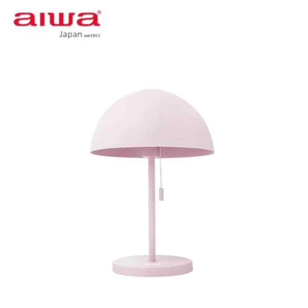 【AIWA 愛華】AIWA愛華 蘑菇桌燈 粉色 DK-00425 (1入)