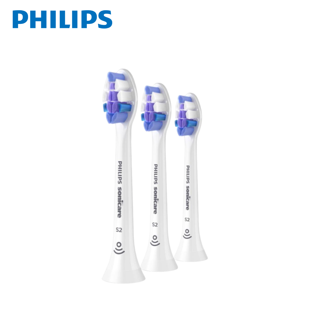 【PHILIPS 飛利浦】PHILIPS 飛利浦 Sonicare智能超細抗敏刷頭 3入組 HX6053/93 (1入)