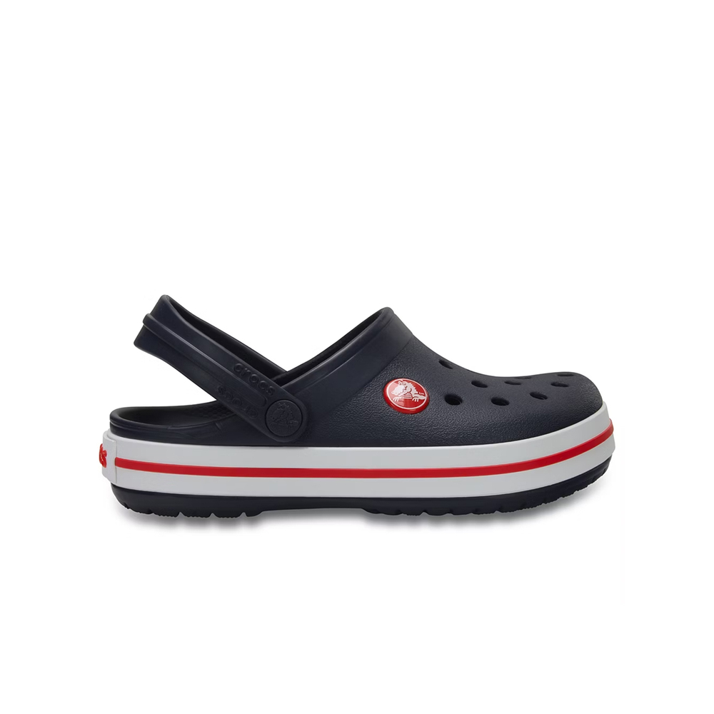 【CROCS】Crocband Clog T 中小童 洞洞鞋 輕便 防水 涼鞋 深藍(207005-485)