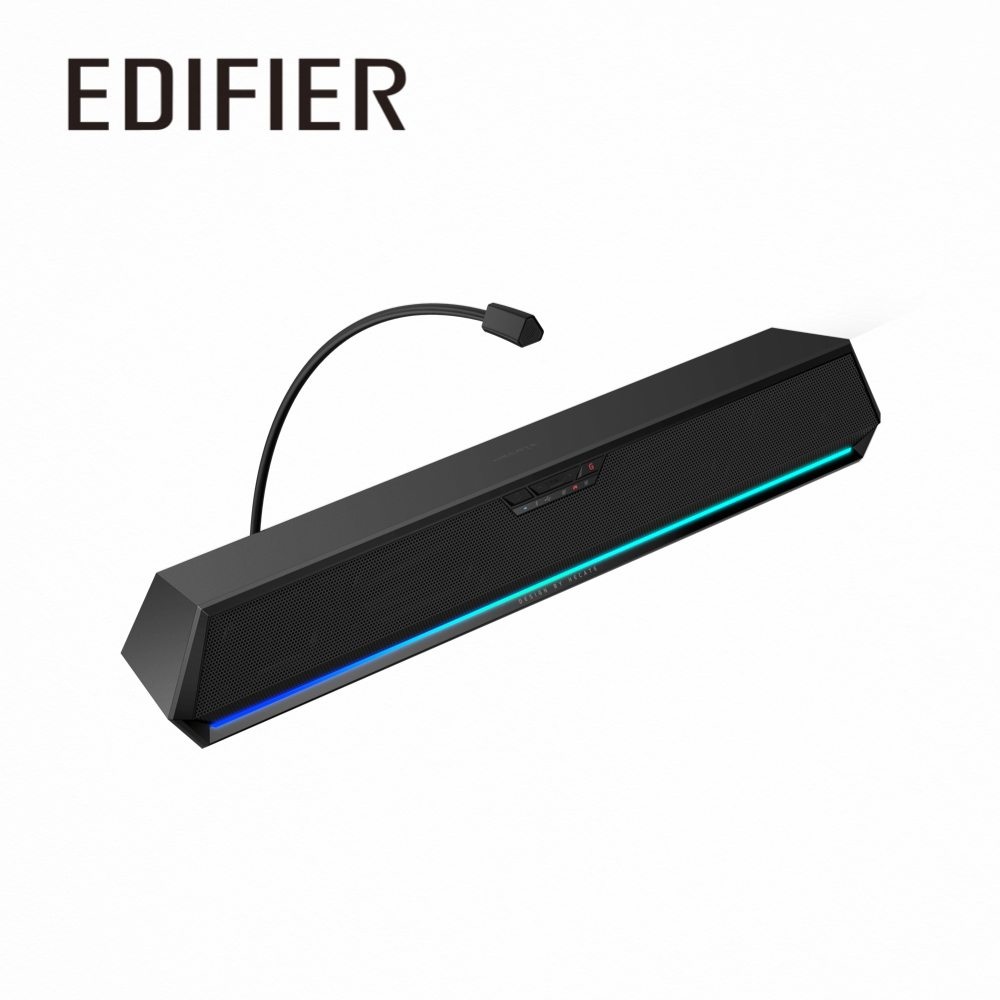 【EDIFIER】EDIFIER G1500 BAR 迷你聲霸藍芽喇叭 黑(EDIFIER G1500 BAR 迷你聲霸藍芽喇叭 黑)