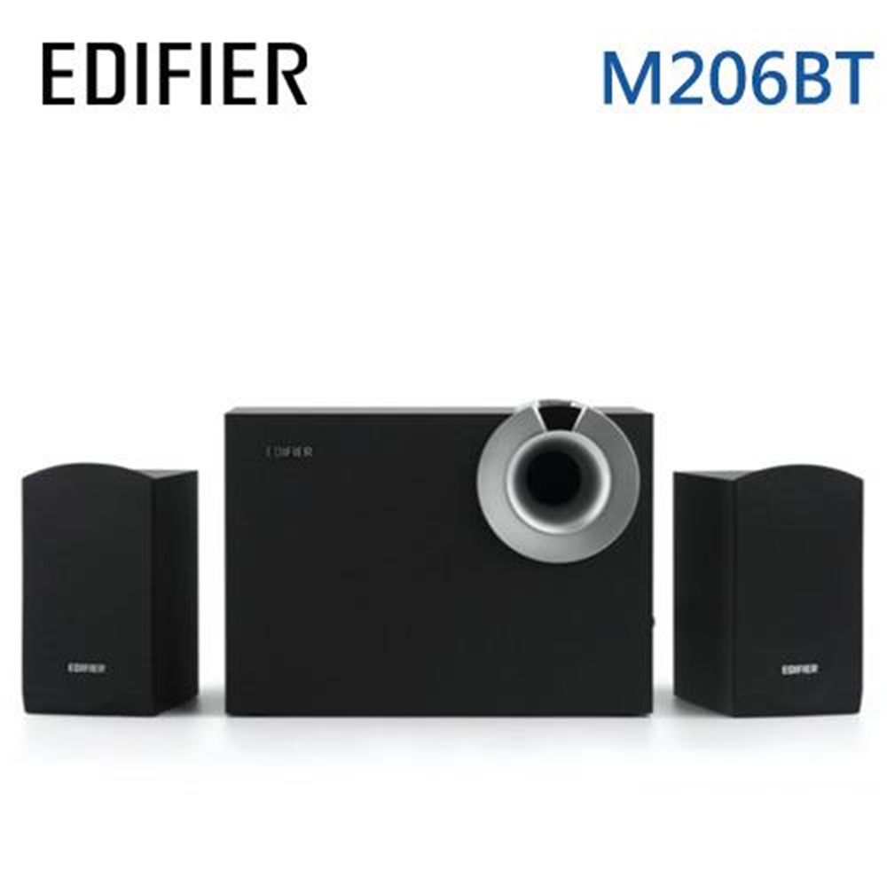 【EDIFIER】(人氣熱銷款)EDIFIER M206BT 2.1主動式 藍芽喇叭((人氣熱銷款)EDIFIER M206BT 2.1主動式 藍芽喇叭)