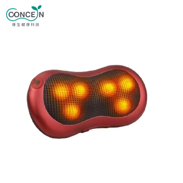 【Concern 康生】 4D摩力寶貝溫熱揉捏按摩枕 玫瑰紅色  CON-1288(1入)