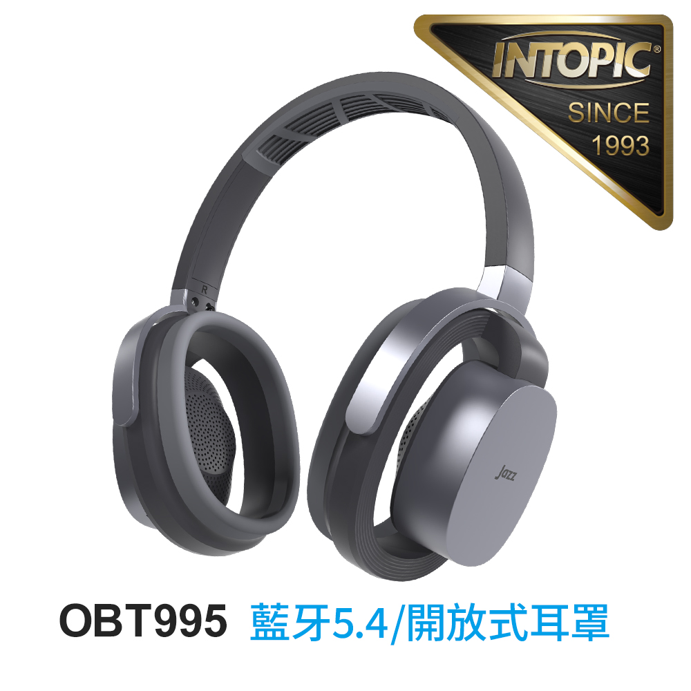 【INTOPIC 廣鼎】透界開放式無線頭戴耳機(JAZZ-OBT995)