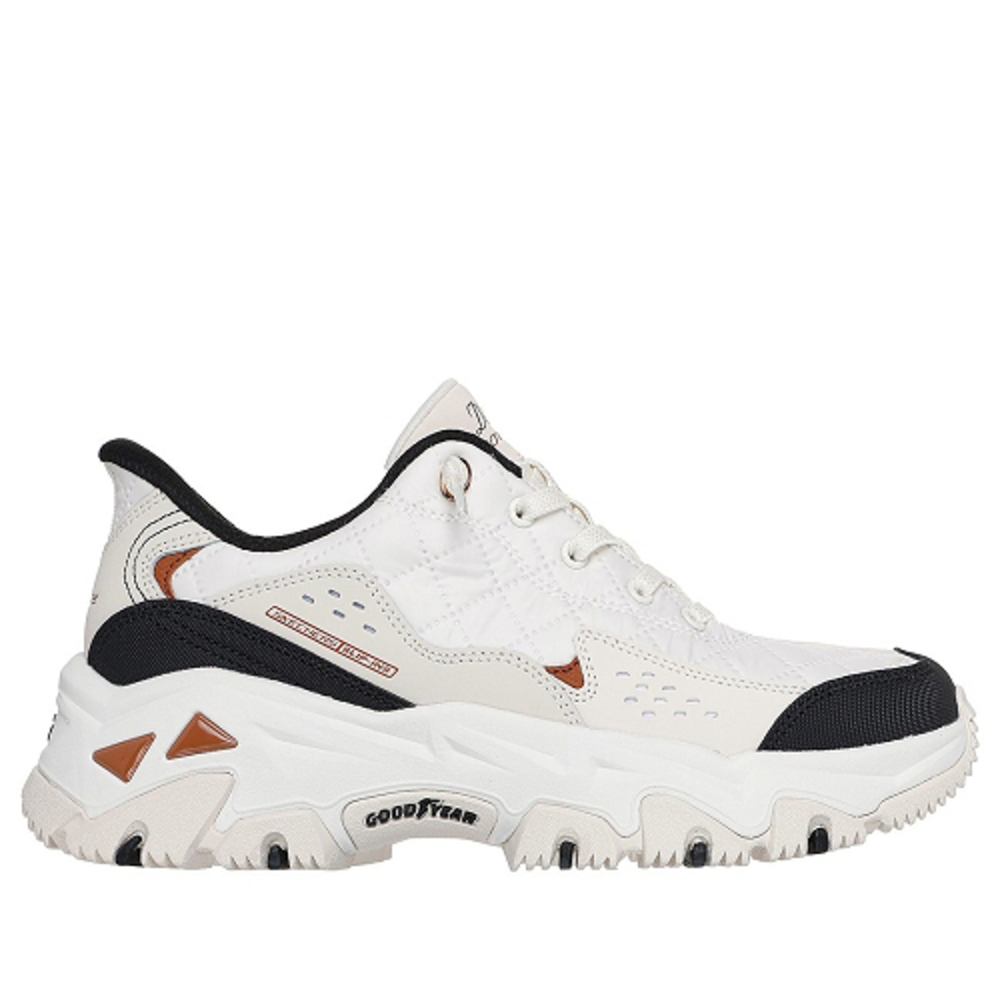 【SKECHERS】D Lites Hiker 女 休閒鞋 戶外 舒適 老爹鞋 米 黑(180114NTBK)