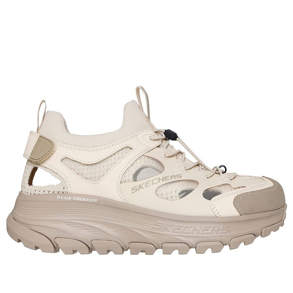 【SKECHERS】D Lux Trekker Sandal 男 休閒 涼鞋 米 卡其(237639SAND)
